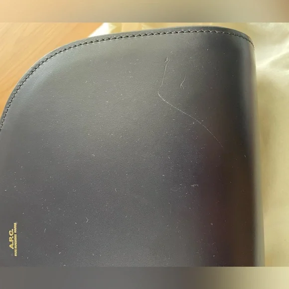 APC Demi-Lune bag Navy - Picture 5 of 5